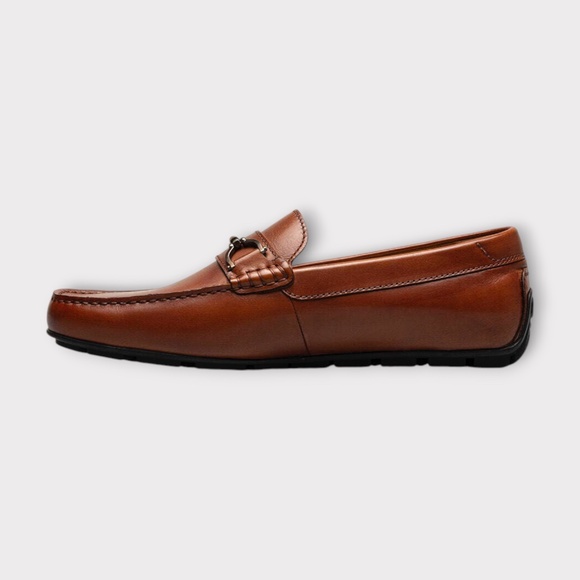 Mens Florsheim Motor Bit Driver in Cognac Leather. 13410 221 main image 5